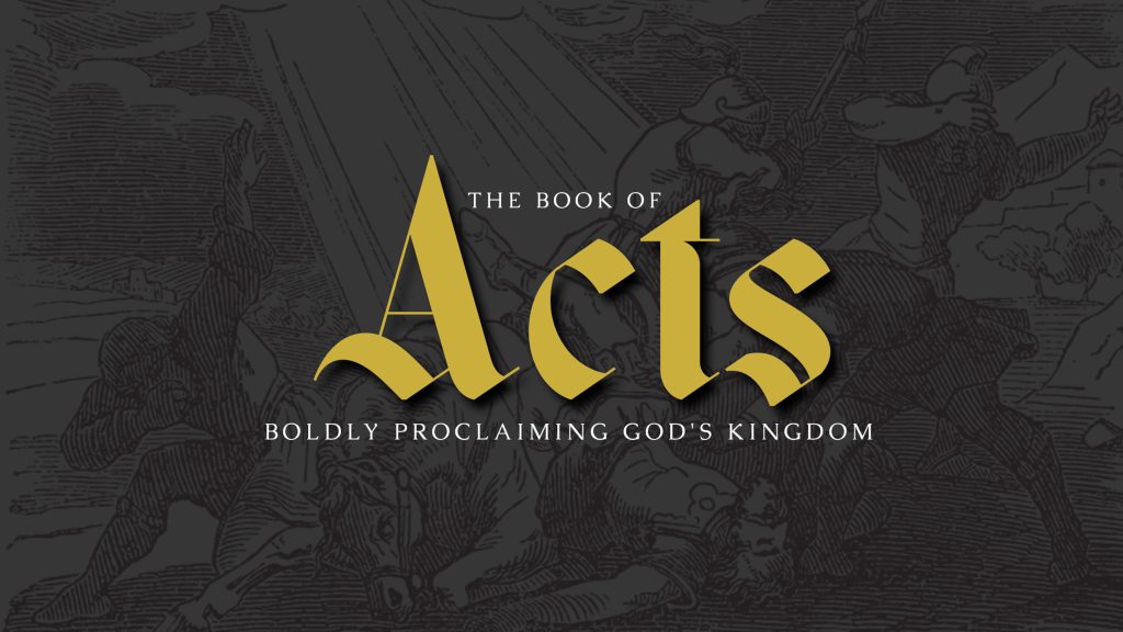 The Book of Acts: Boldly Proclaiming God's KingdomThe Book of Acts The Valley Remnant Church