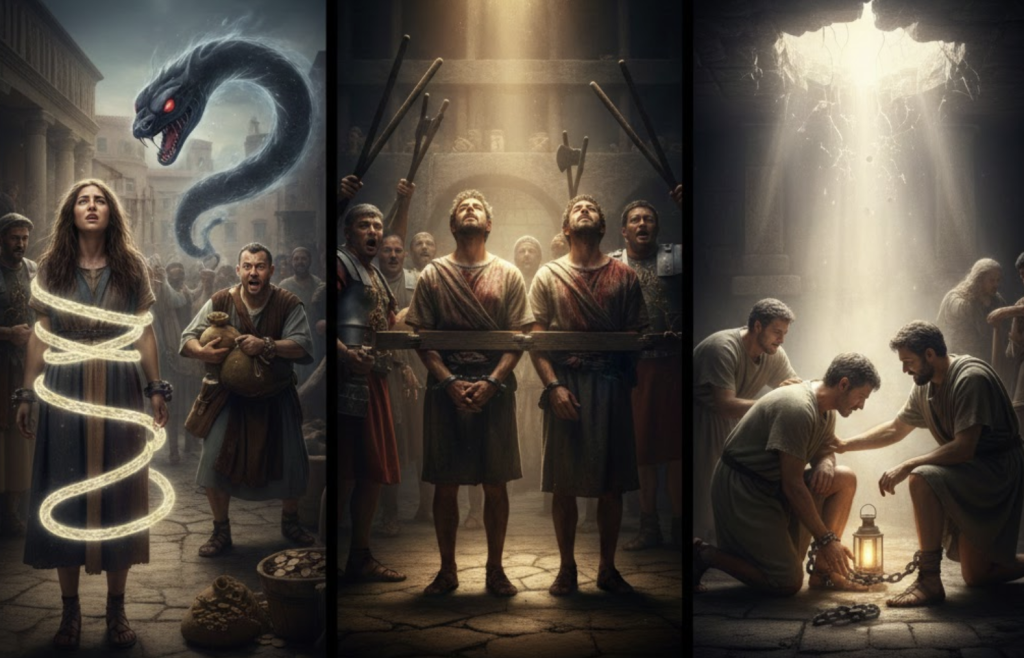 Unshackled: Finding True Freedom in Christ (Acts 16:16-40)